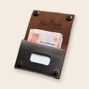 Porta-cédulas com Visor e Quatro Botões